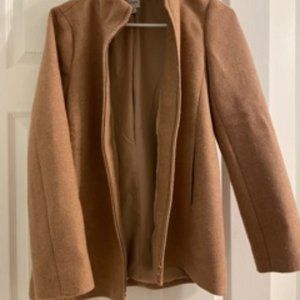 J Crew Tan Coat (S/4)
